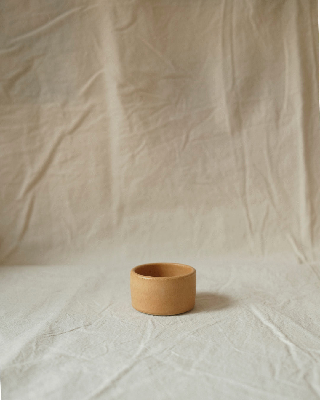 Ocher egg cup
